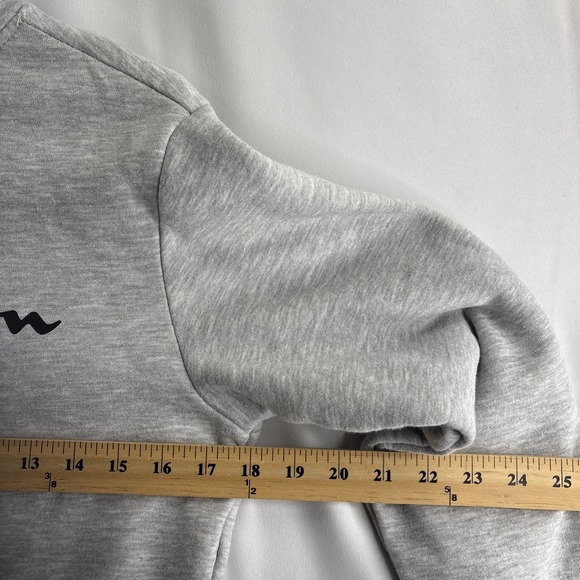 Champion Authentic Athlticwear Hoodie Youth 14/16 Grey Athletic Long Sleeve - Picture 2 of 7